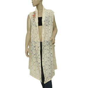 Free People Lace Duster